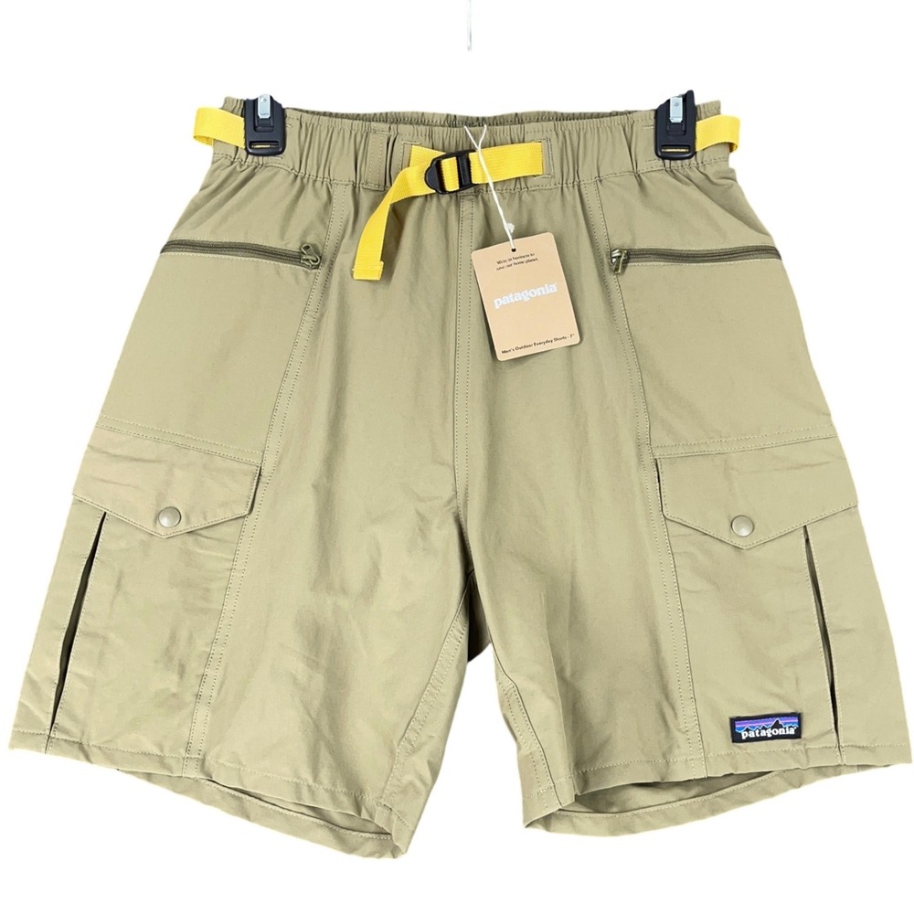 Patagonia Everyday Cargo Hiking Shorts Built-in Belt Outdoor Men XS